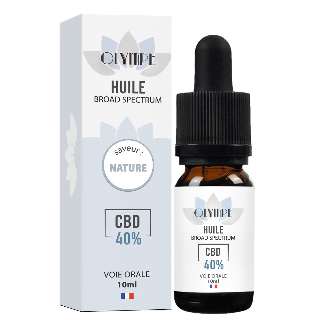 Huile de CBD 40% Olympe CBD