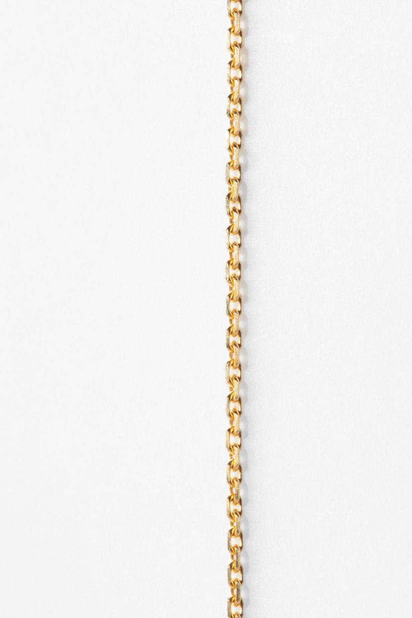 Bracelet chaîne pampille Sita- Or 750‰ Diamant blanc
