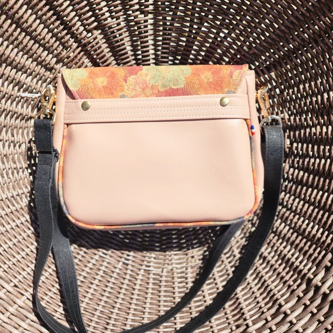 Sac Camélia en Apple Skin et Liège