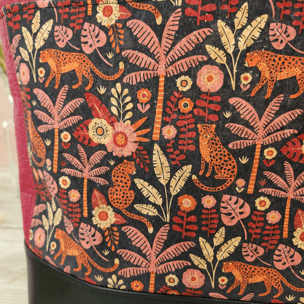 Sac Jasmin en Apple Skin, Piñatex et Liège