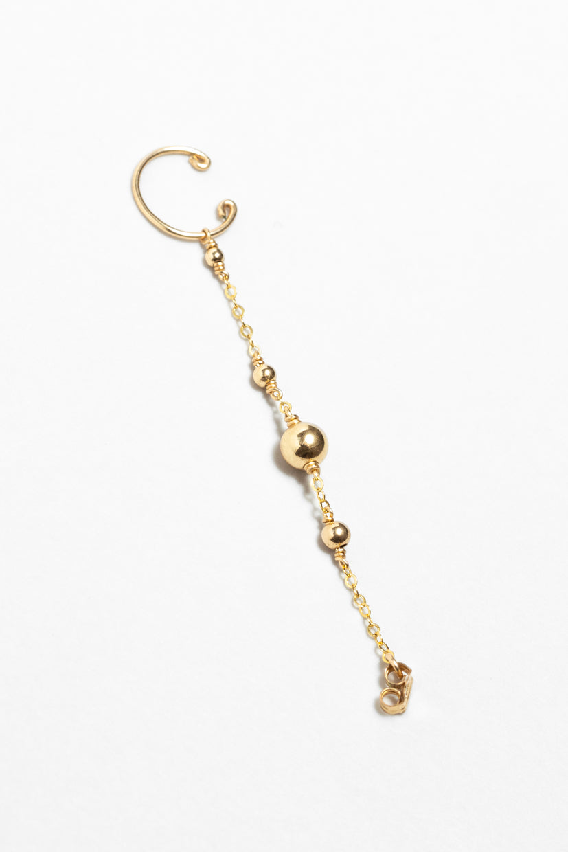 Faux piercing simple Maia - Or