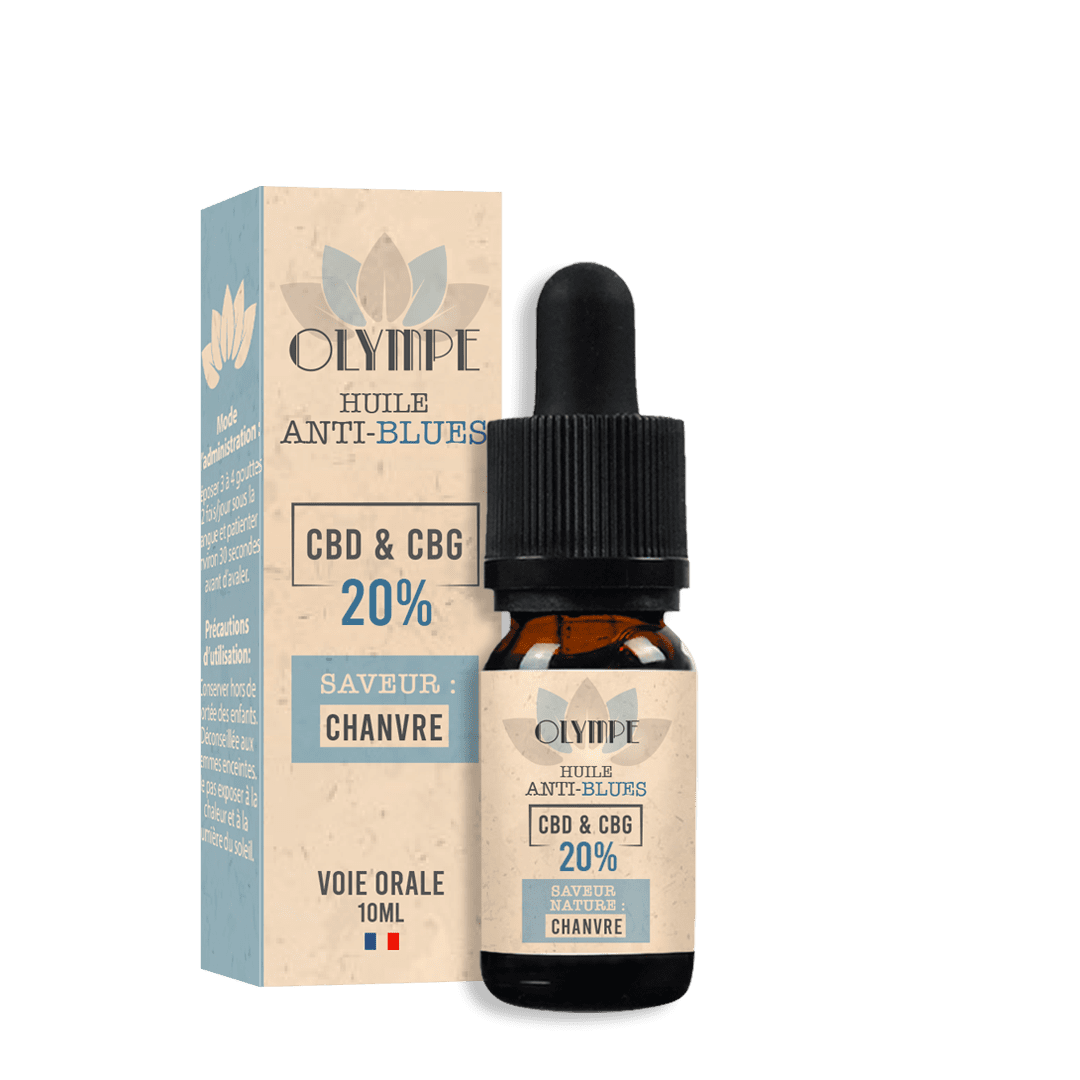 huile de cbd et cbg 20% olympe cbd