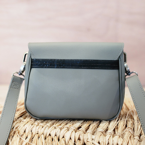 Sac Camélia en apple skin gris