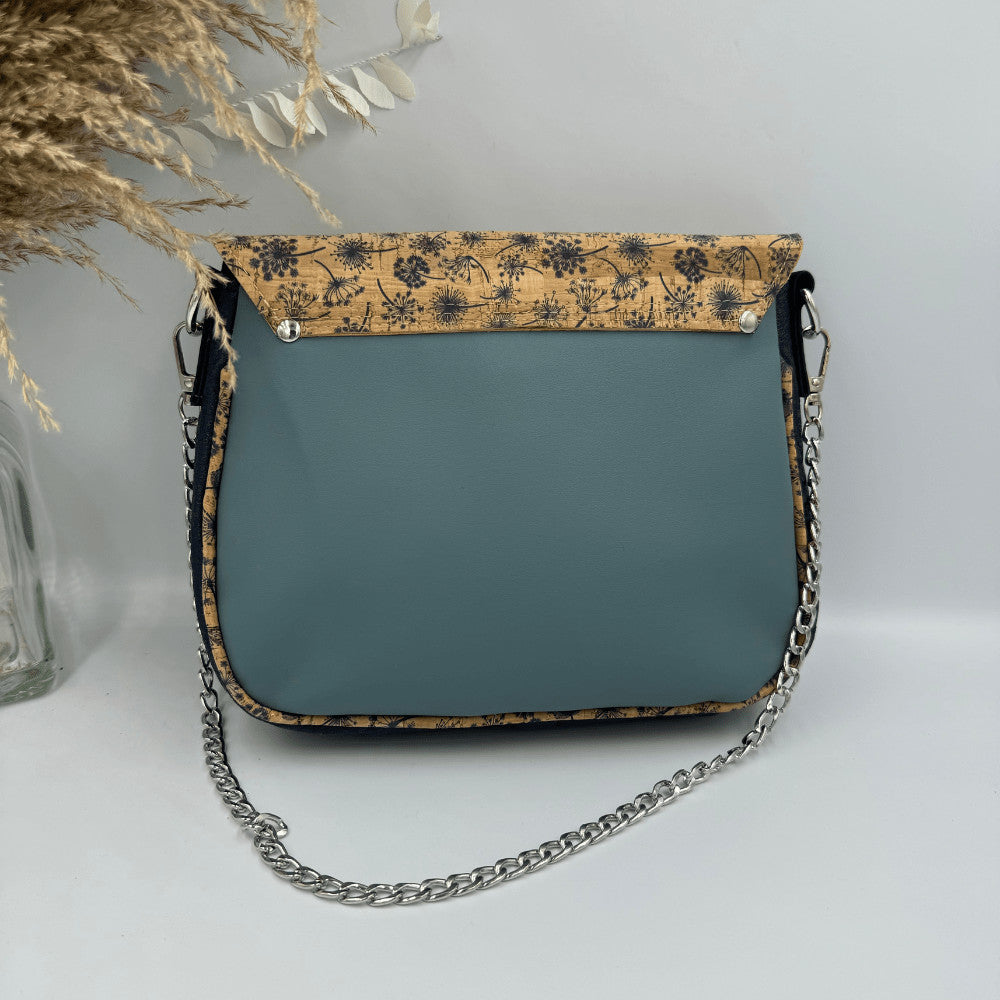 Sac Camélia en Apple Skin, Piñatex et Liège