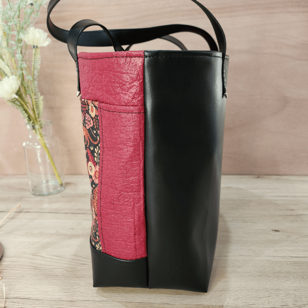 Sac Jasmin en Apple Skin, Piñatex et Liège