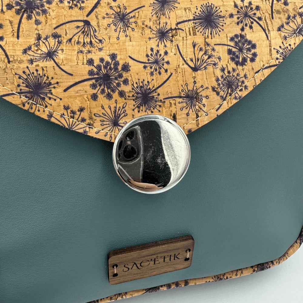Sac Camélia en Apple Skin, Piñatex et Liège