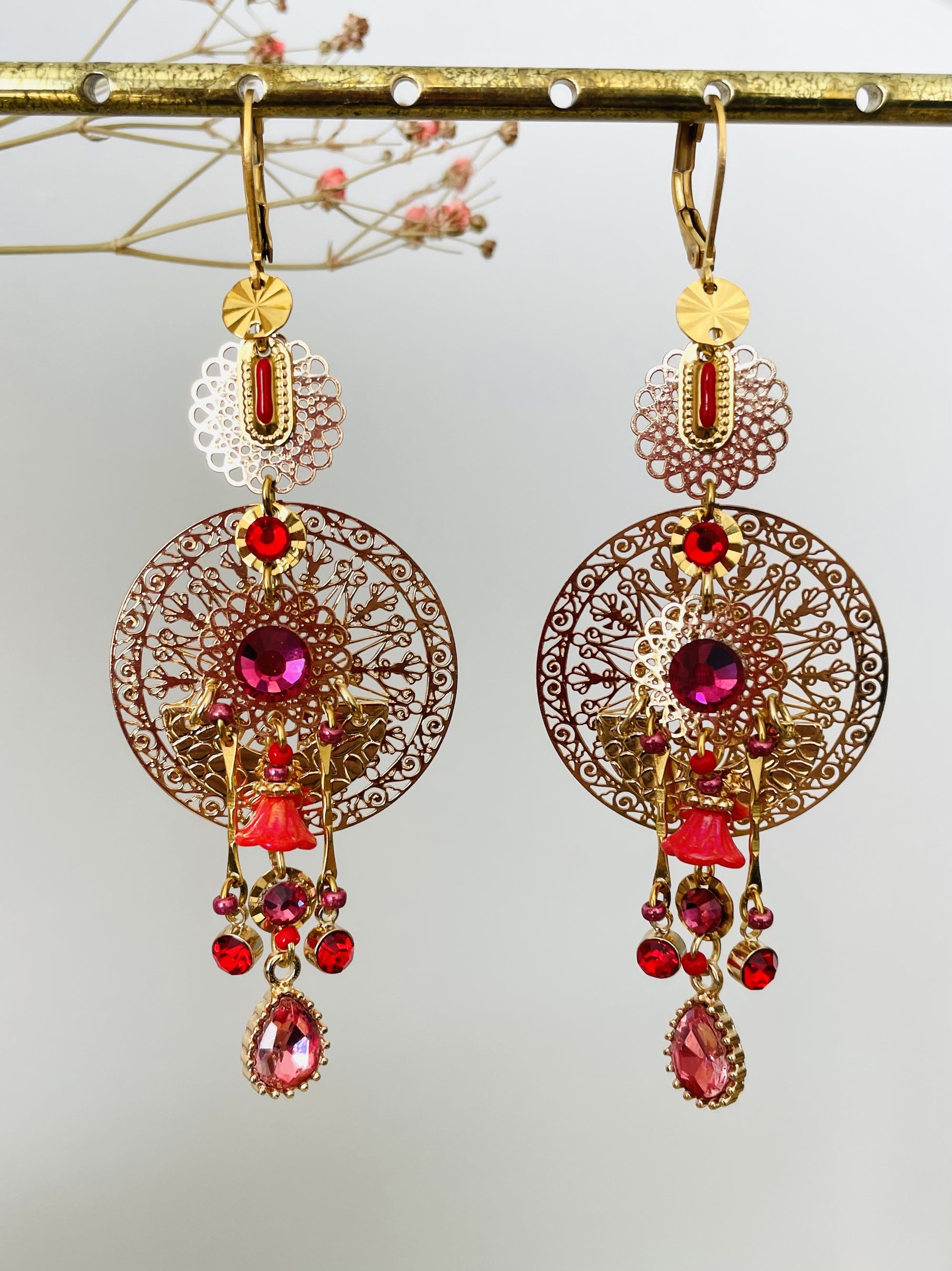 Dormeuses "Tresor Inca"