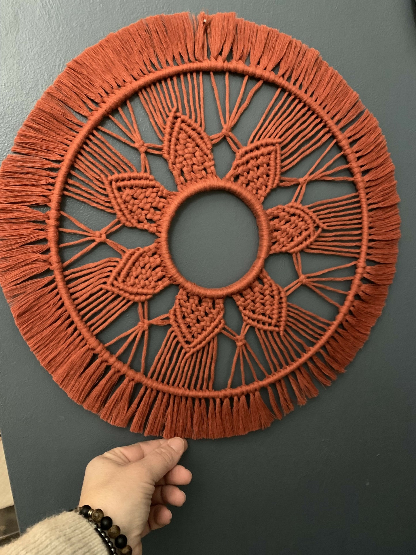 Mandala Terra cota 37cmt.