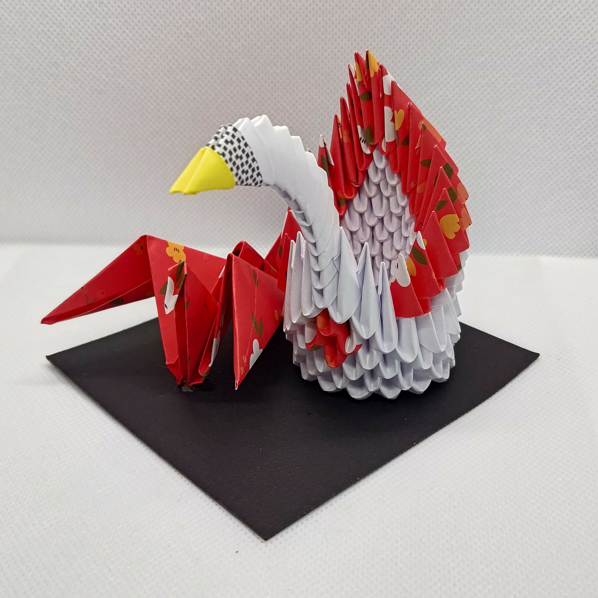 Ensemble origami cygne et grue