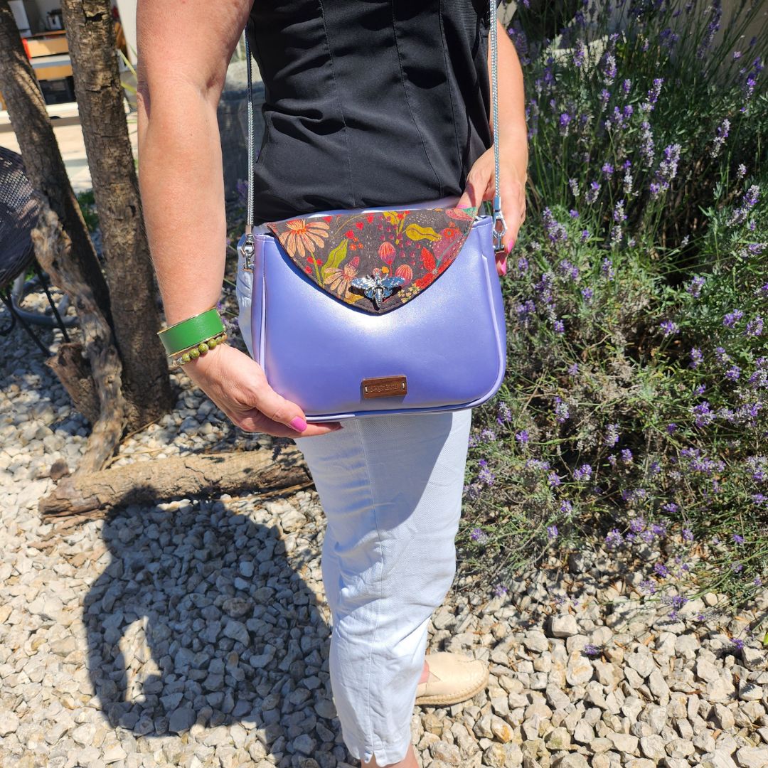 Sac Camélia en Apple Skin et Liège