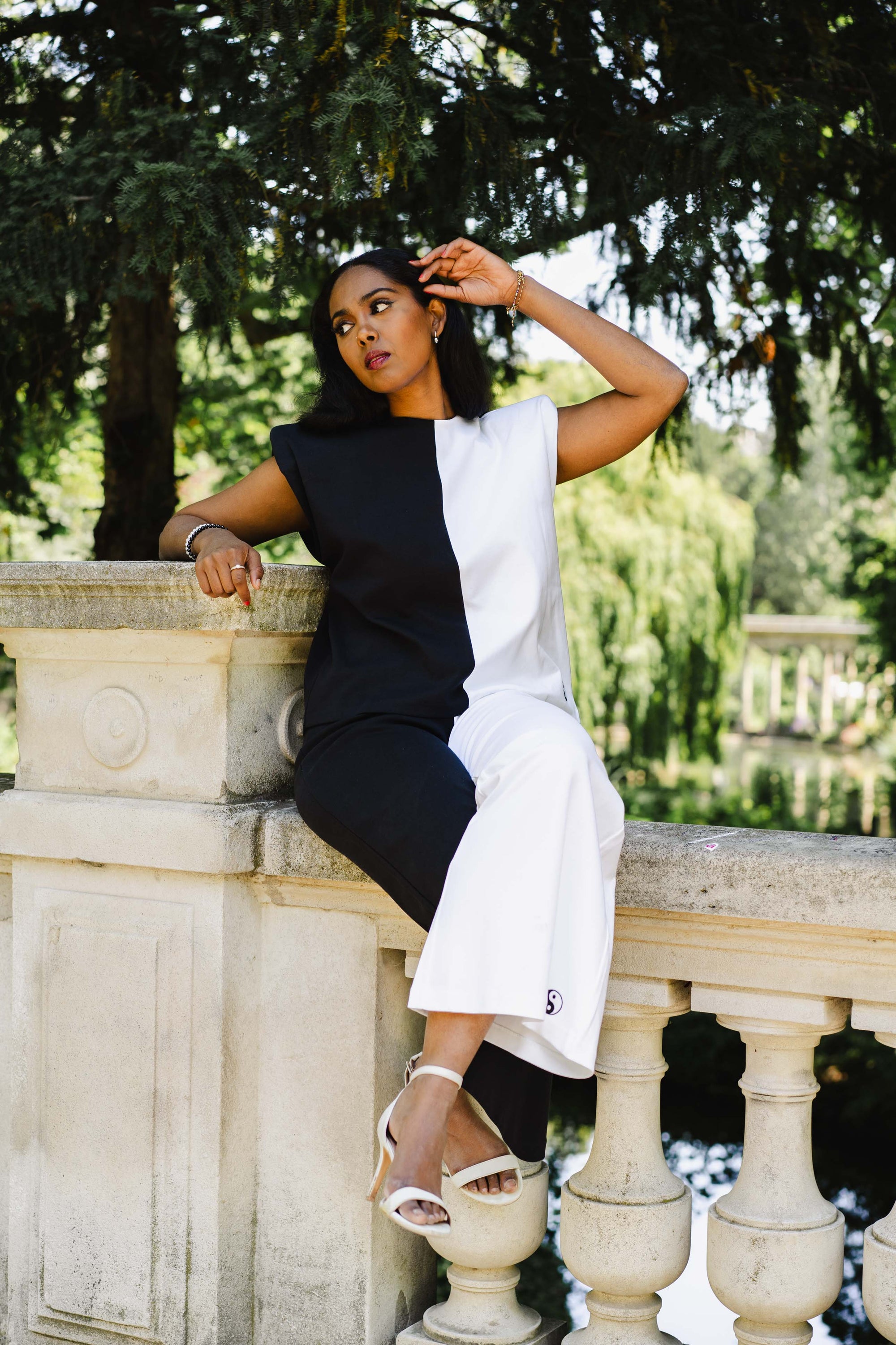 Pantalon Yin & Yang en Coton Bio