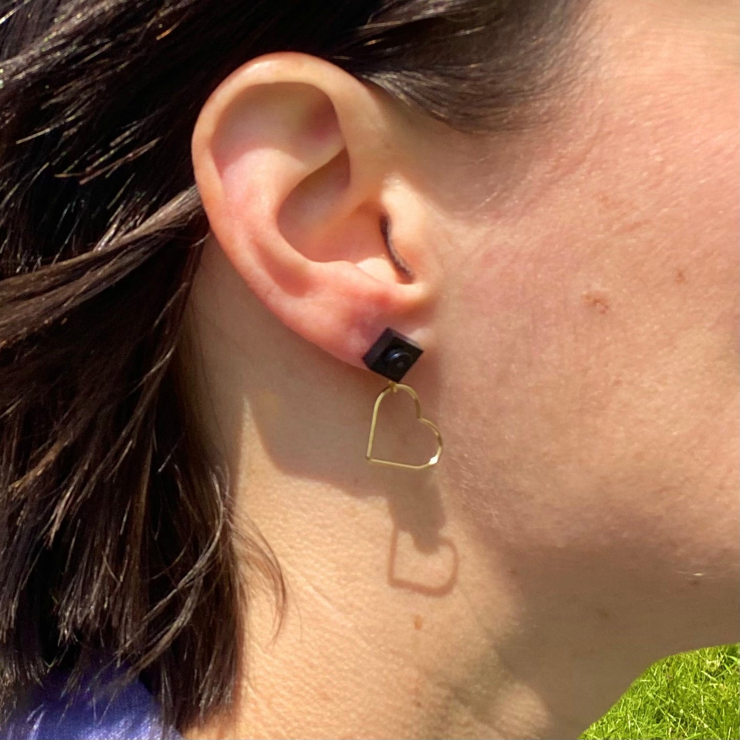 Boucles d'oreilles coeur - Les Amoureuses