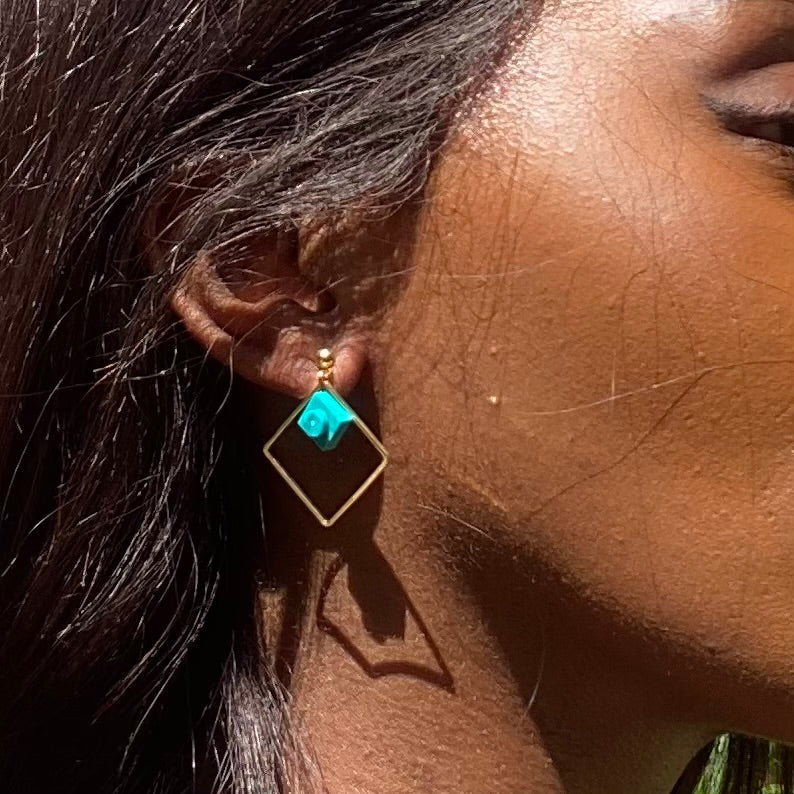 Boucles d'oreilles pendantes - Les Charmeuses