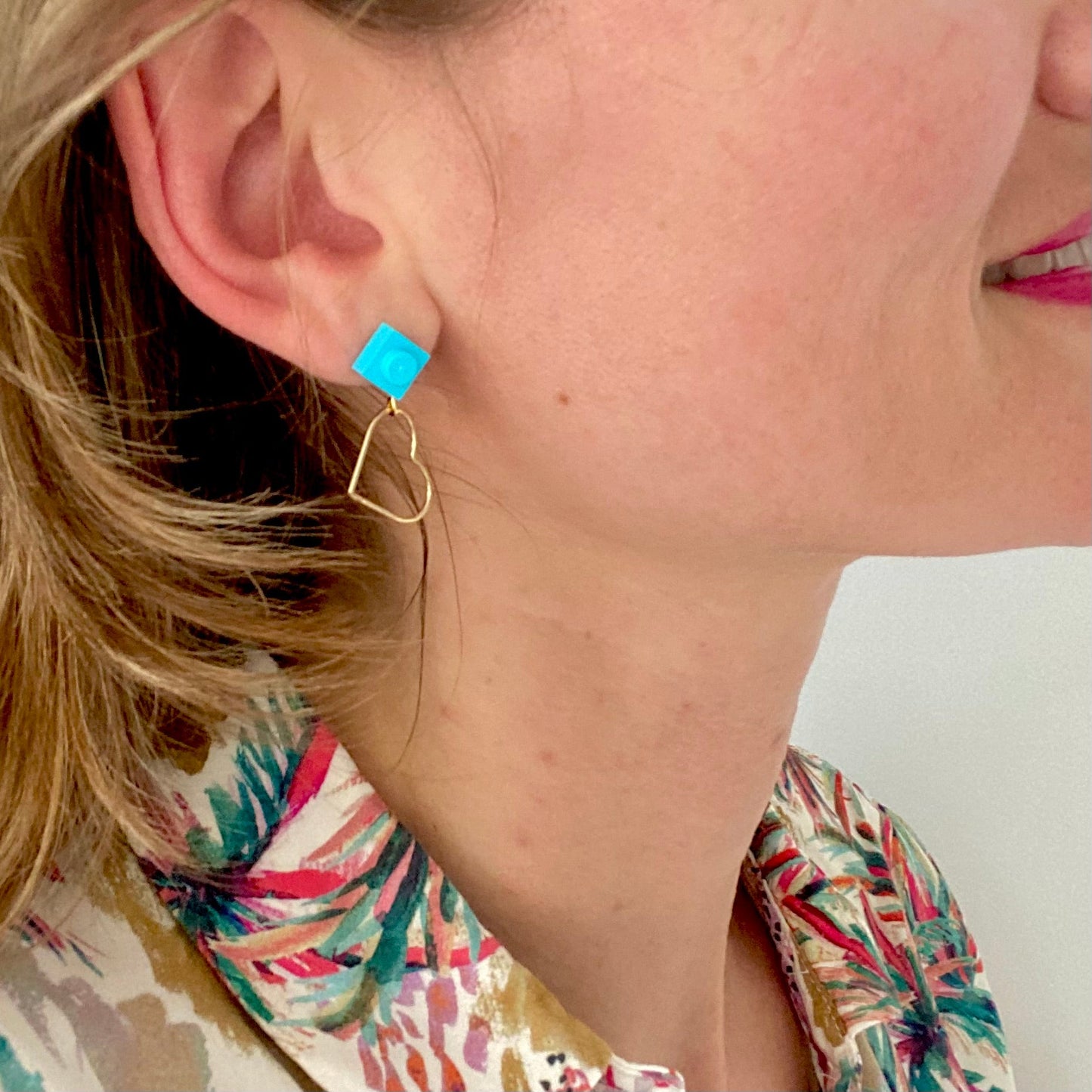 Boucles d'oreilles coeur - Les Amoureuses