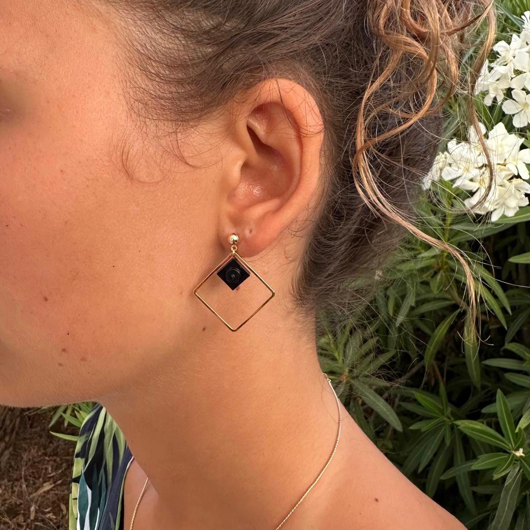 Boucles d'oreilles pendantes - Les Charmeuses