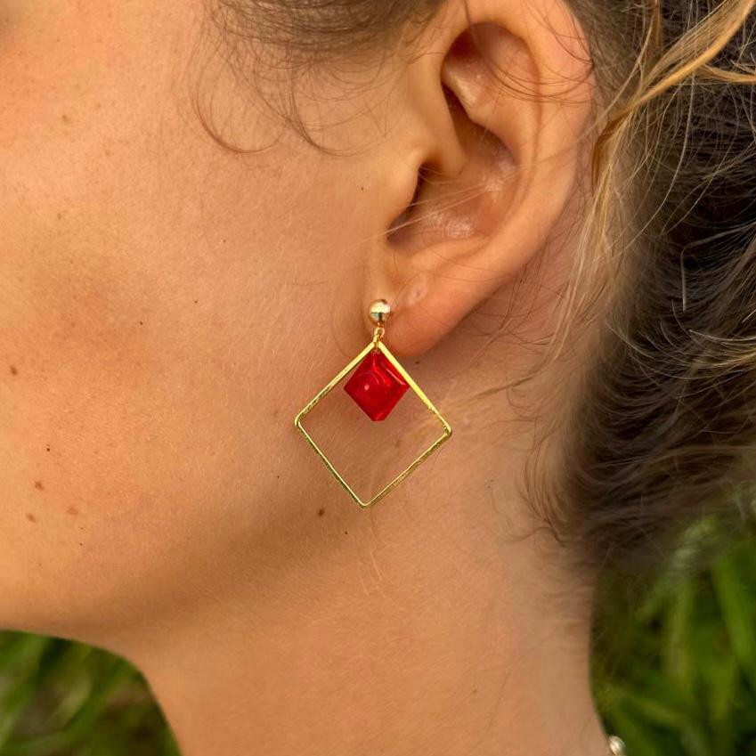 Boucles d'oreilles pendantes - Les Charmeuses