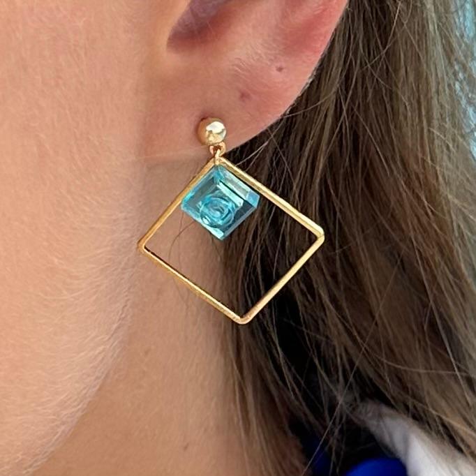 Boucles d'oreilles pendantes - Les Charmeuses