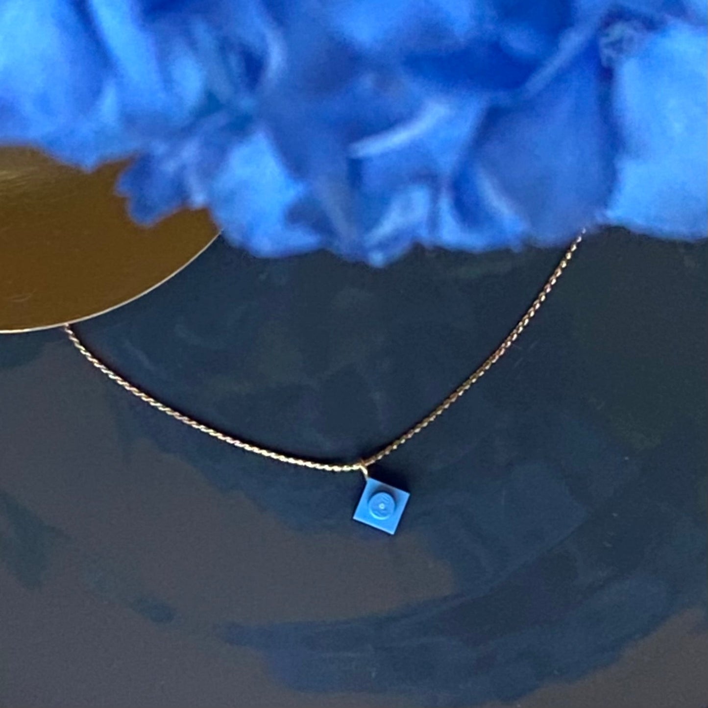 Collier maille serpentine - Les Flâneuses