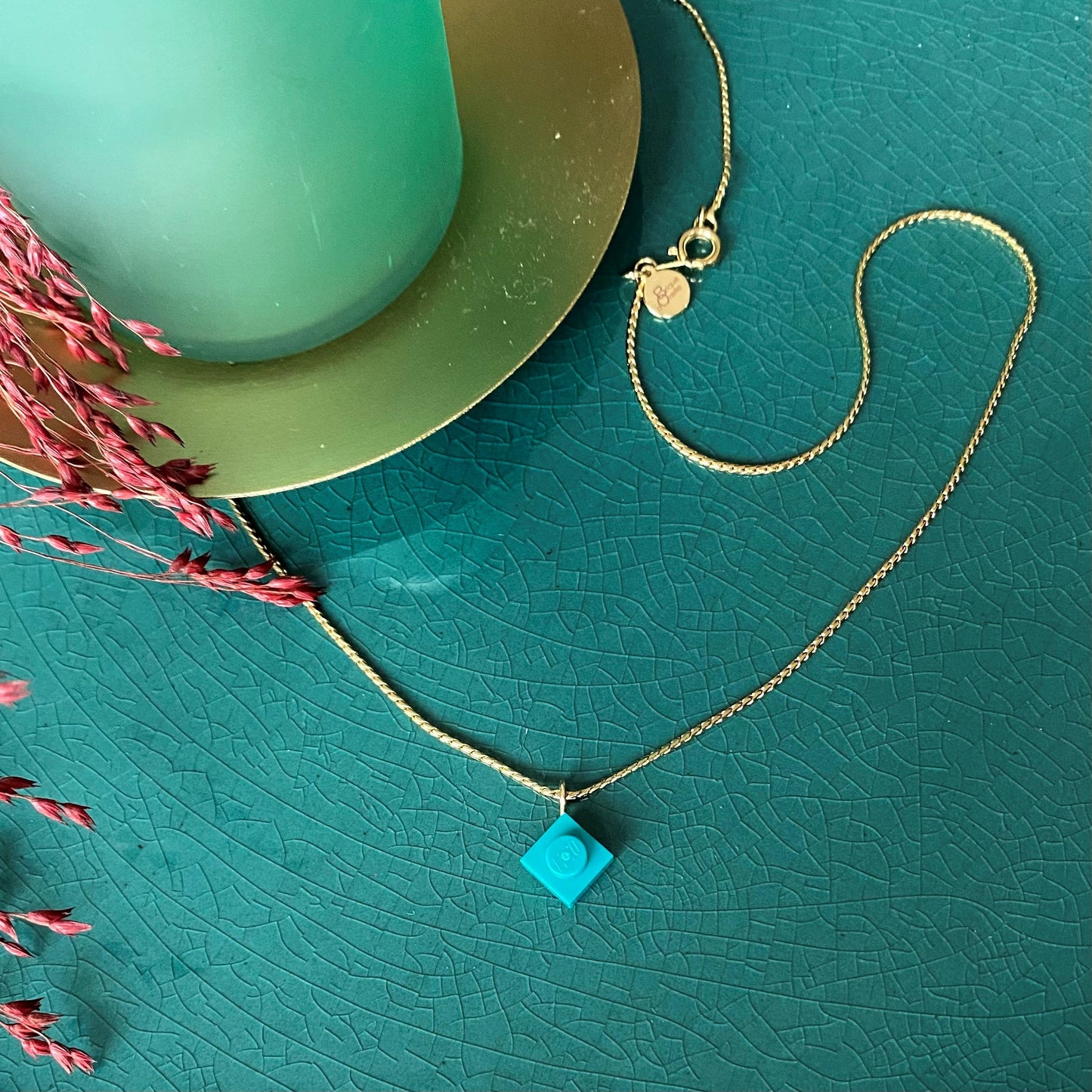 Collier maille serpentine - Les Flâneuses