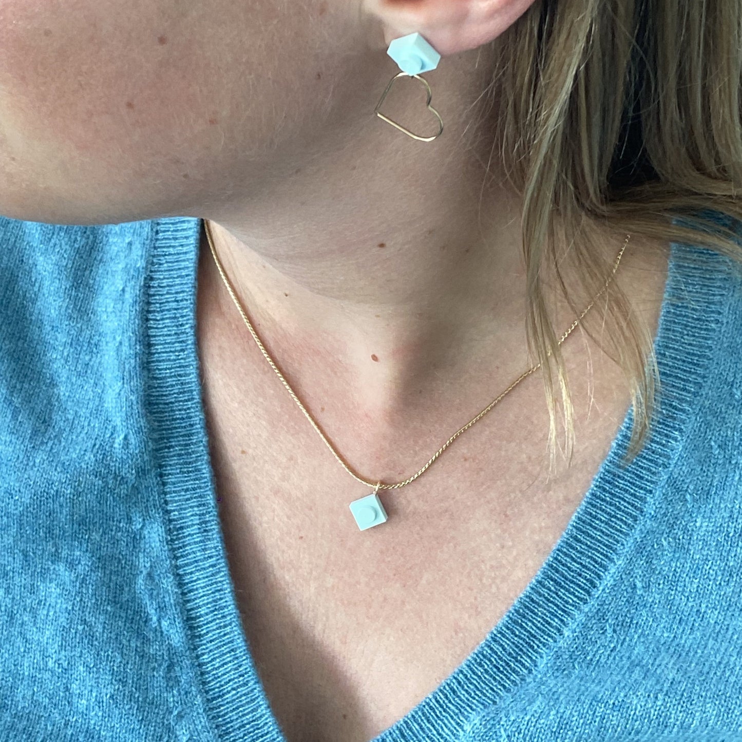 Collier maille serpentine - Les Flâneuses