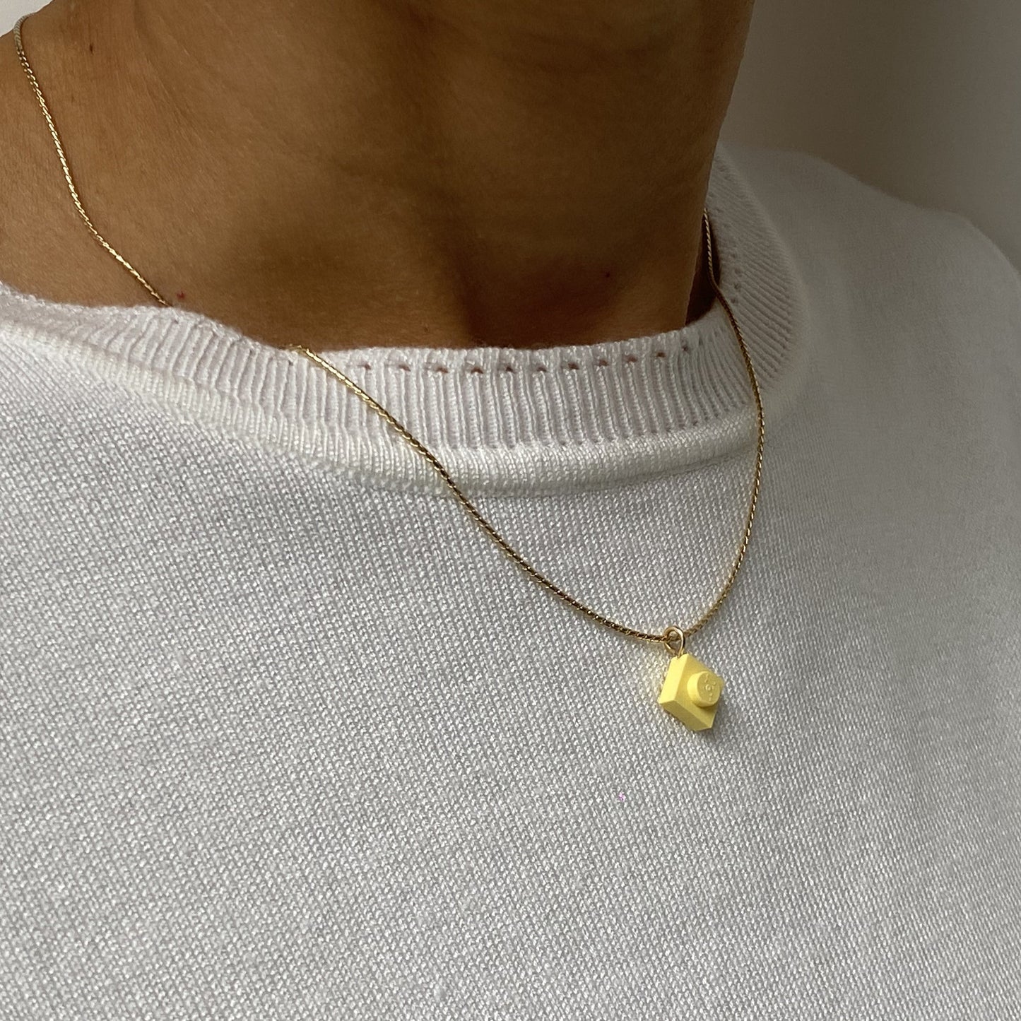 Collier maille serpentine - Les Flâneuses