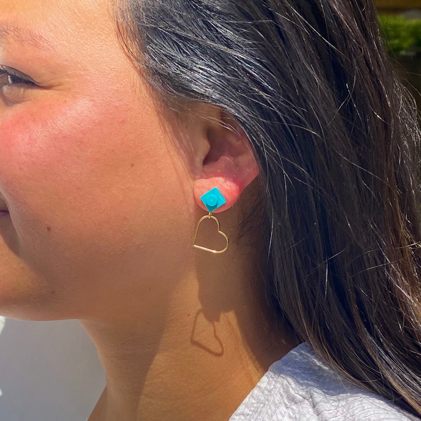 Boucles d'oreilles coeur - Les Amoureuses