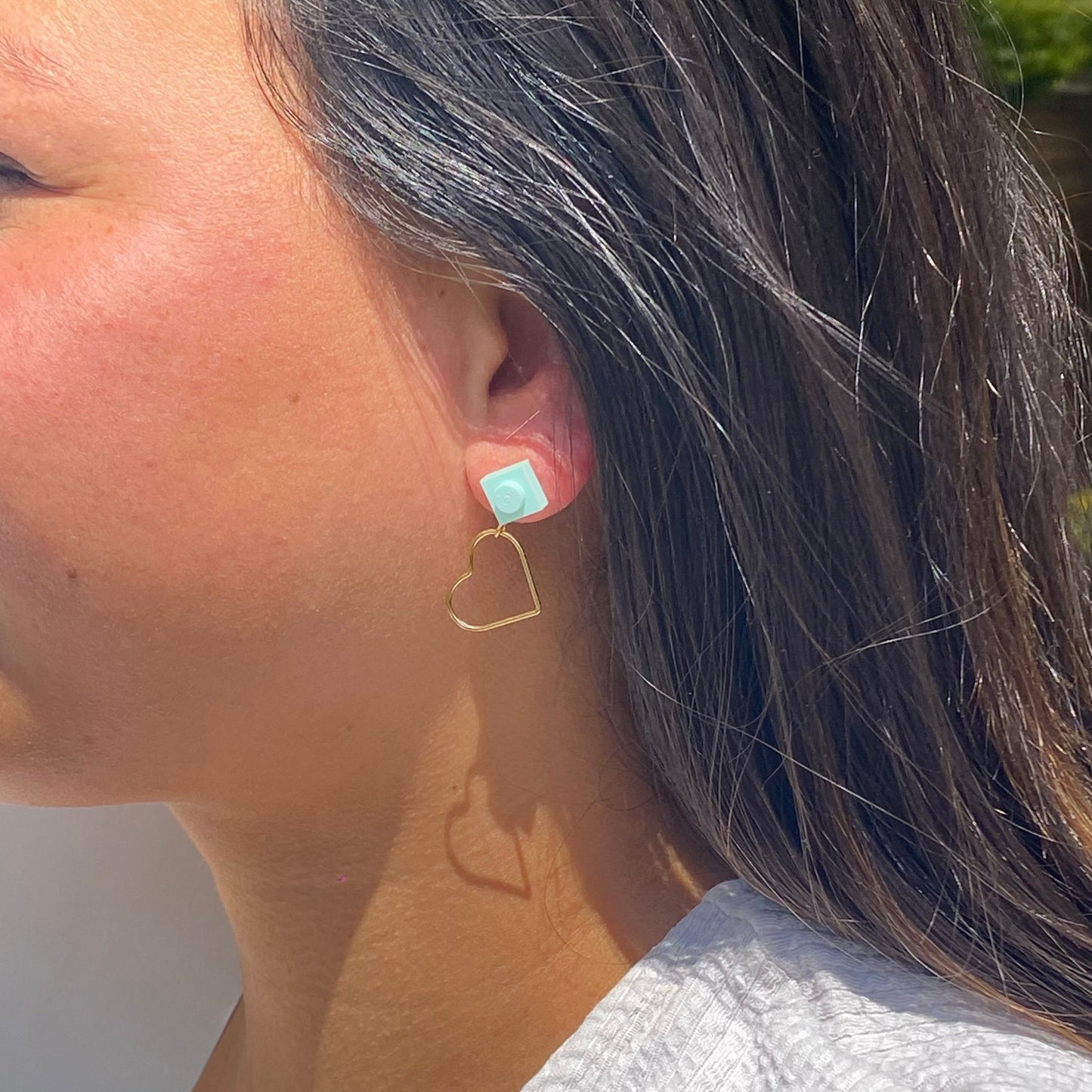 Boucles d'oreilles coeur - Les Amoureuses