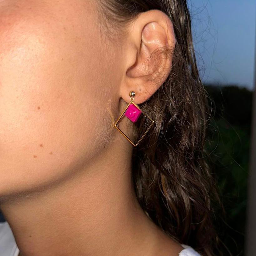 Boucles d'oreilles pendantes - Les Charmeuses