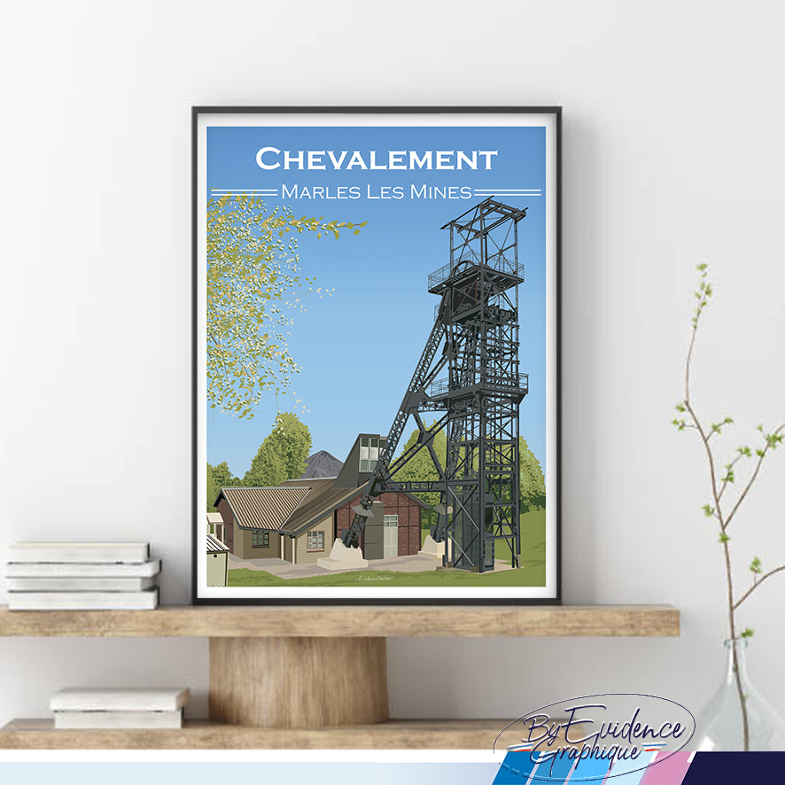 Chevalement Marles les Mines