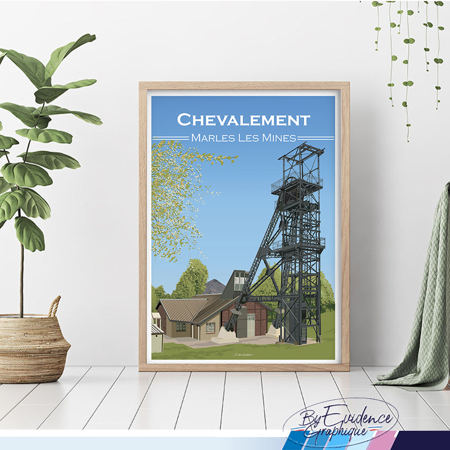 Chevalement Marles les Mines