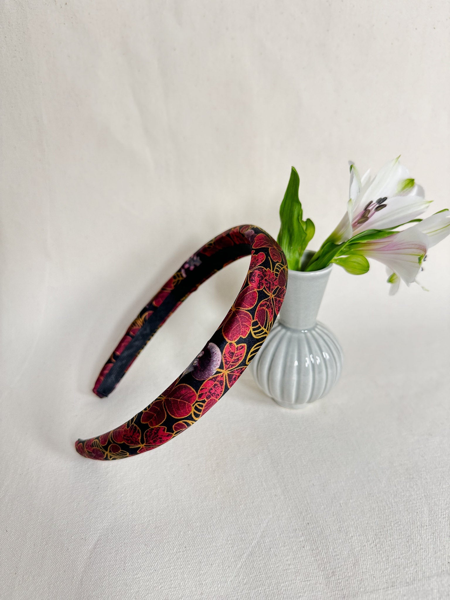 Headband Upcyclé Essentiel 'Jardin Japonais'