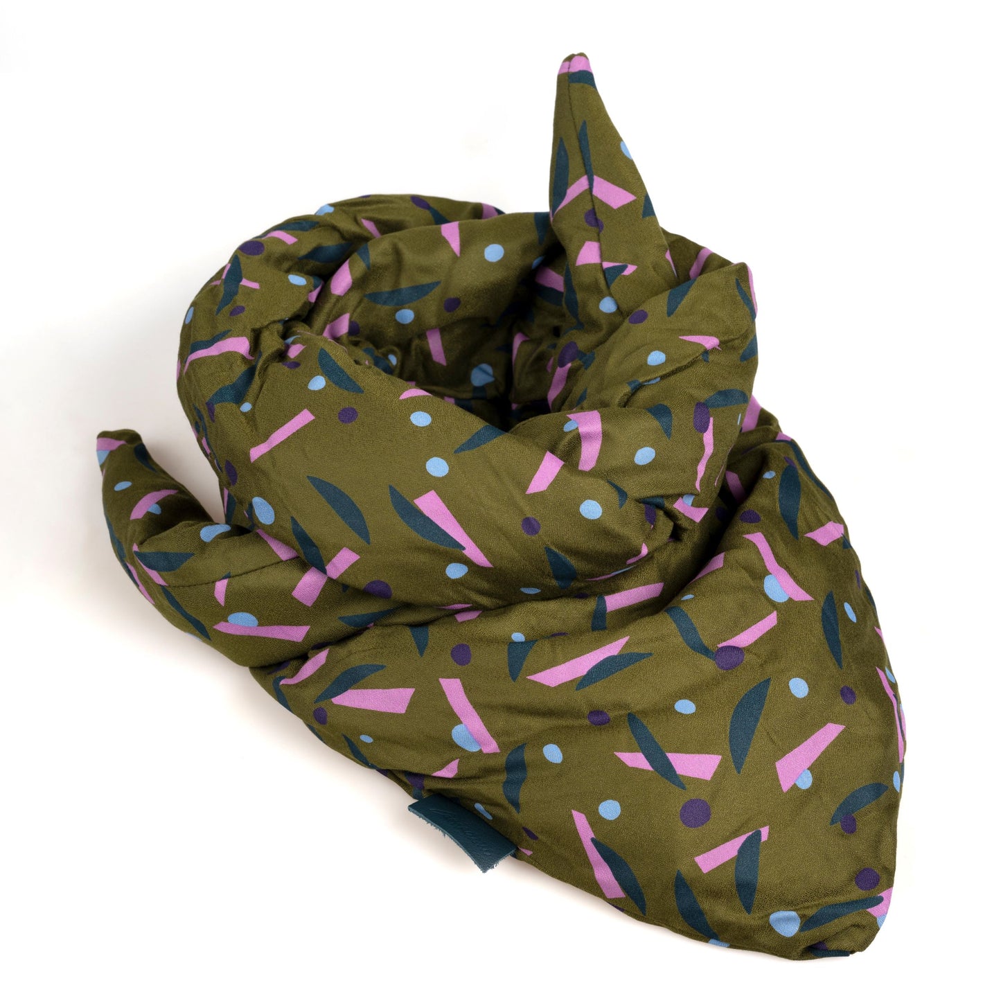 Foulard Vert et Pois