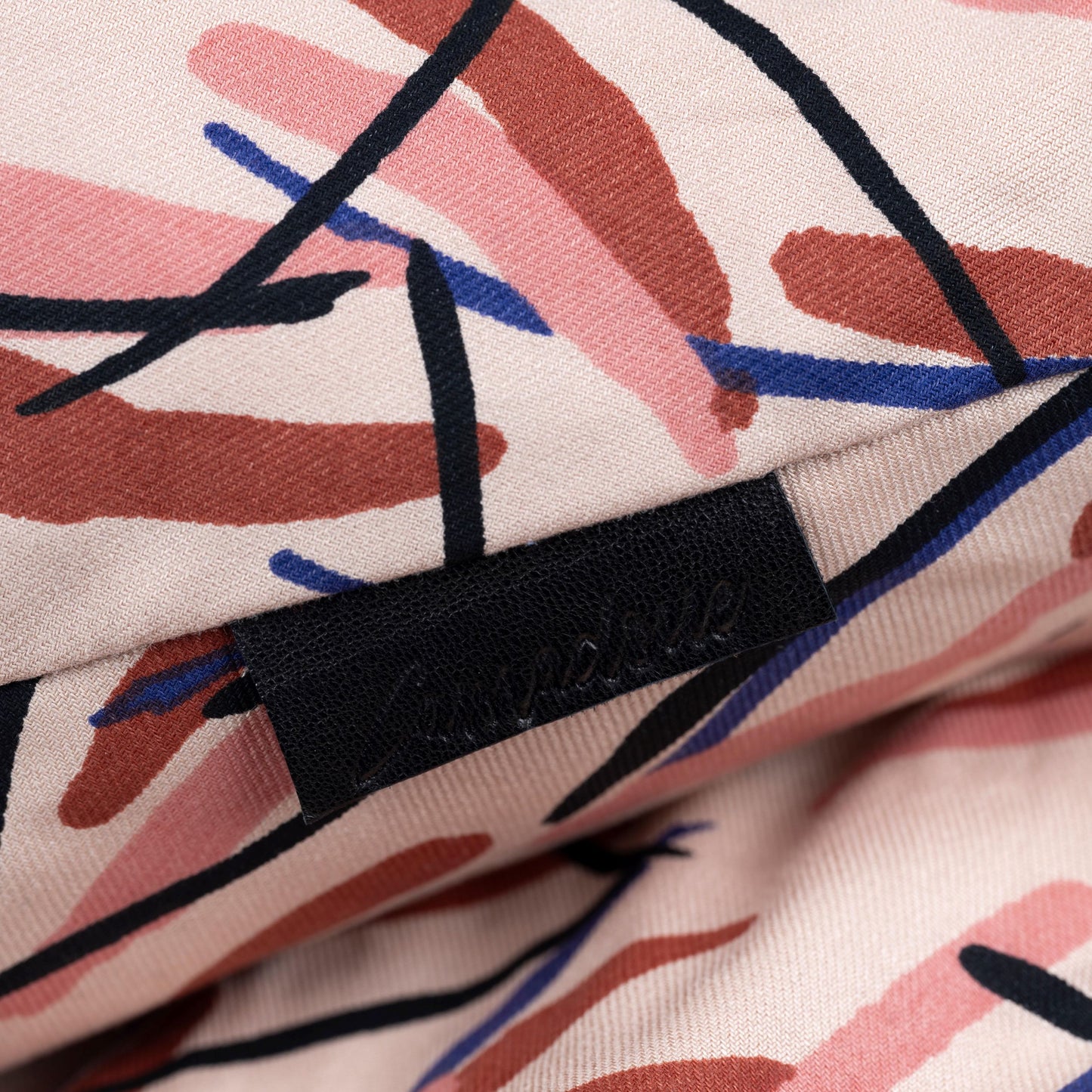 Foulard Blanc Rayé