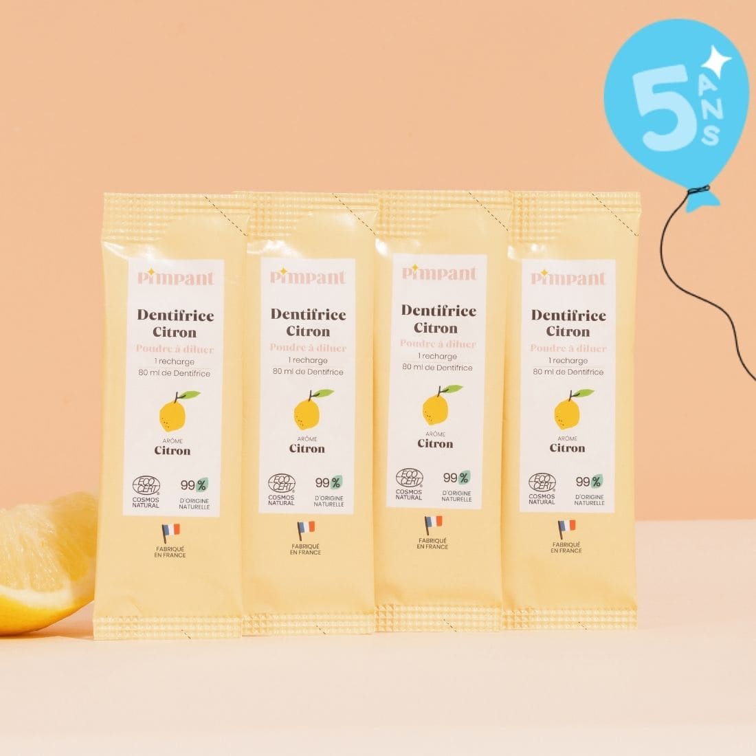 Recharges Dentifrice Citron (X4)