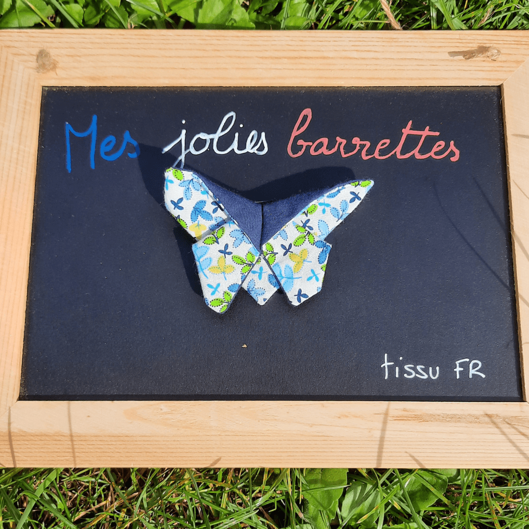 Barrette/broche papillon