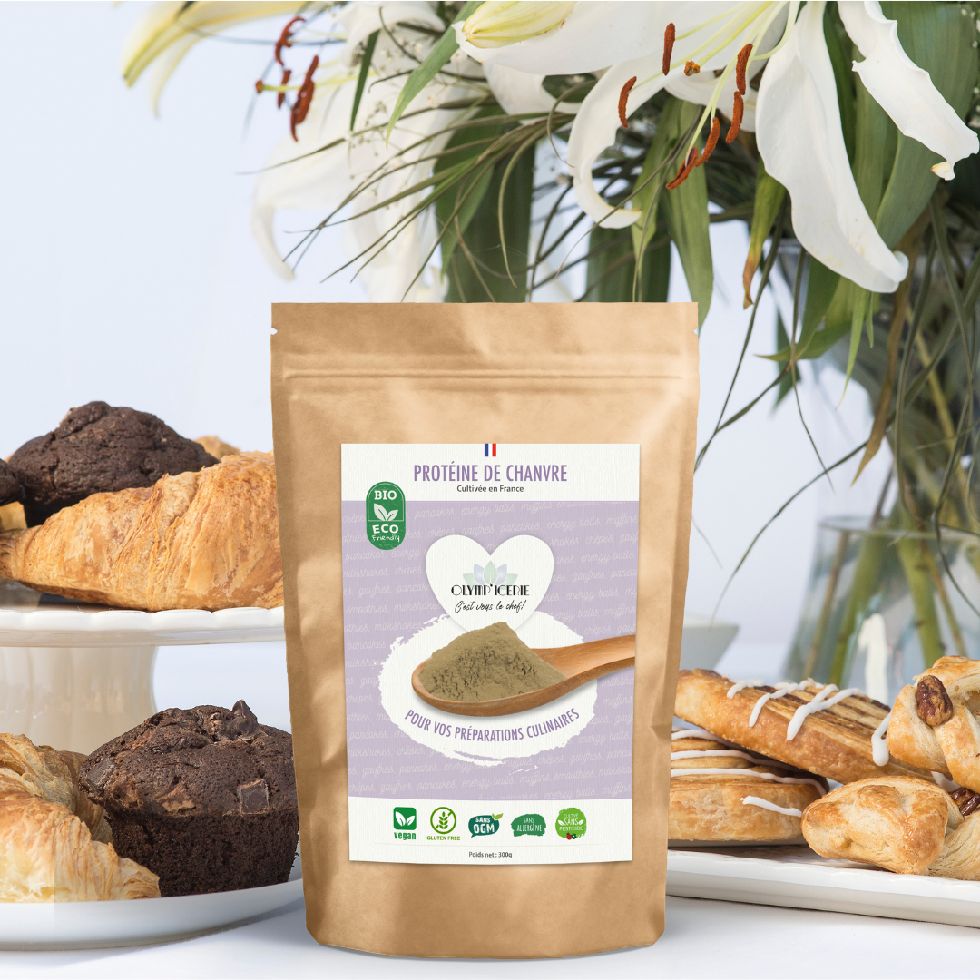 proteine de chanvre bio Olympe CBD