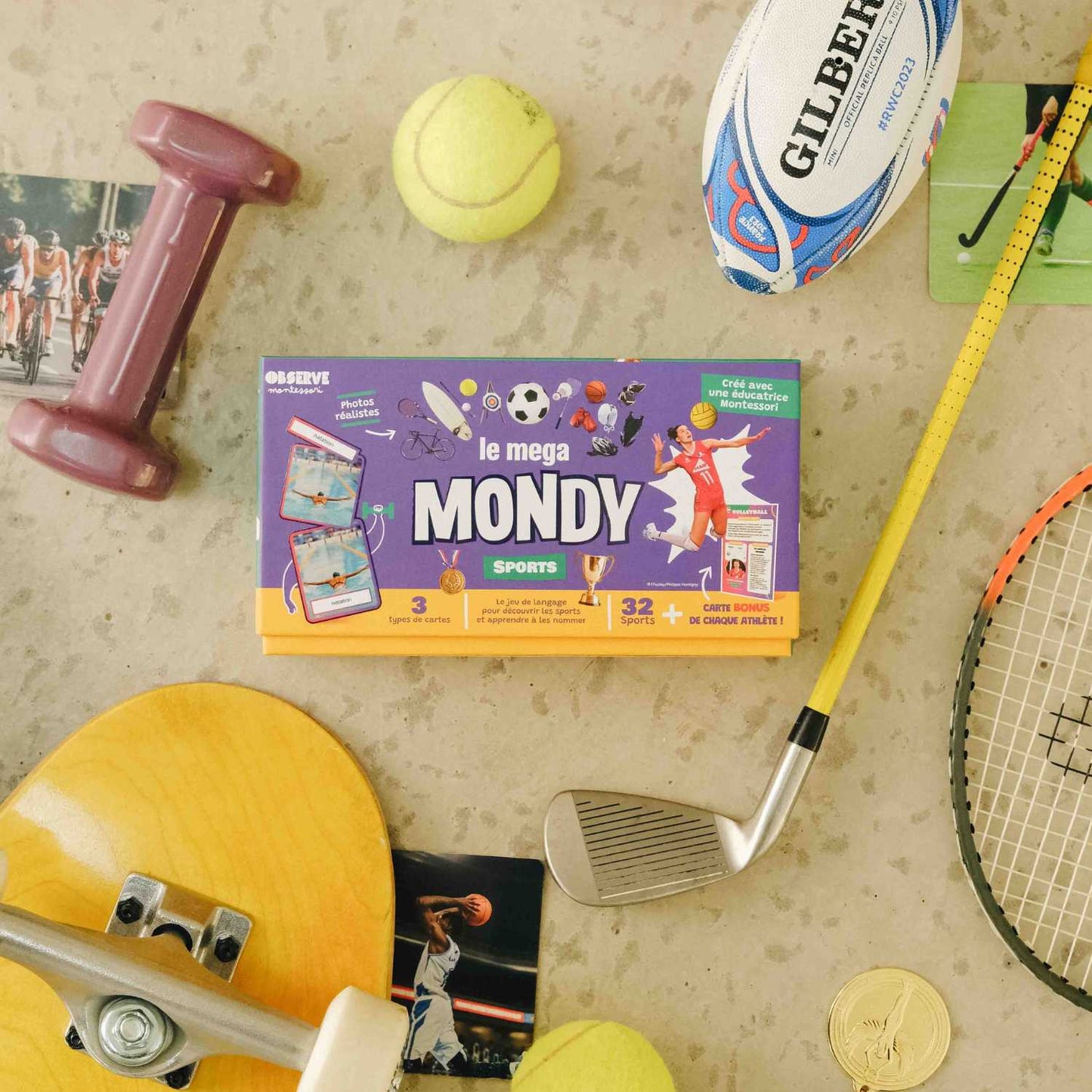 coffret Mondy des sports Olympiques