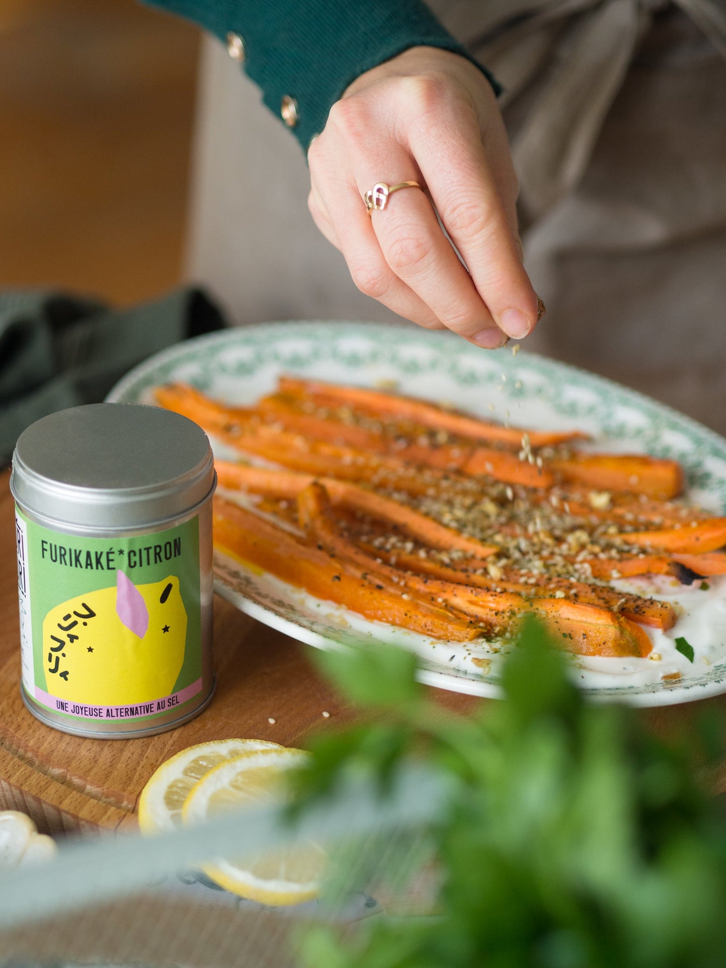 COFFRET 5 POTS À FURI - Alternative au sel - Condiment sésame & algues