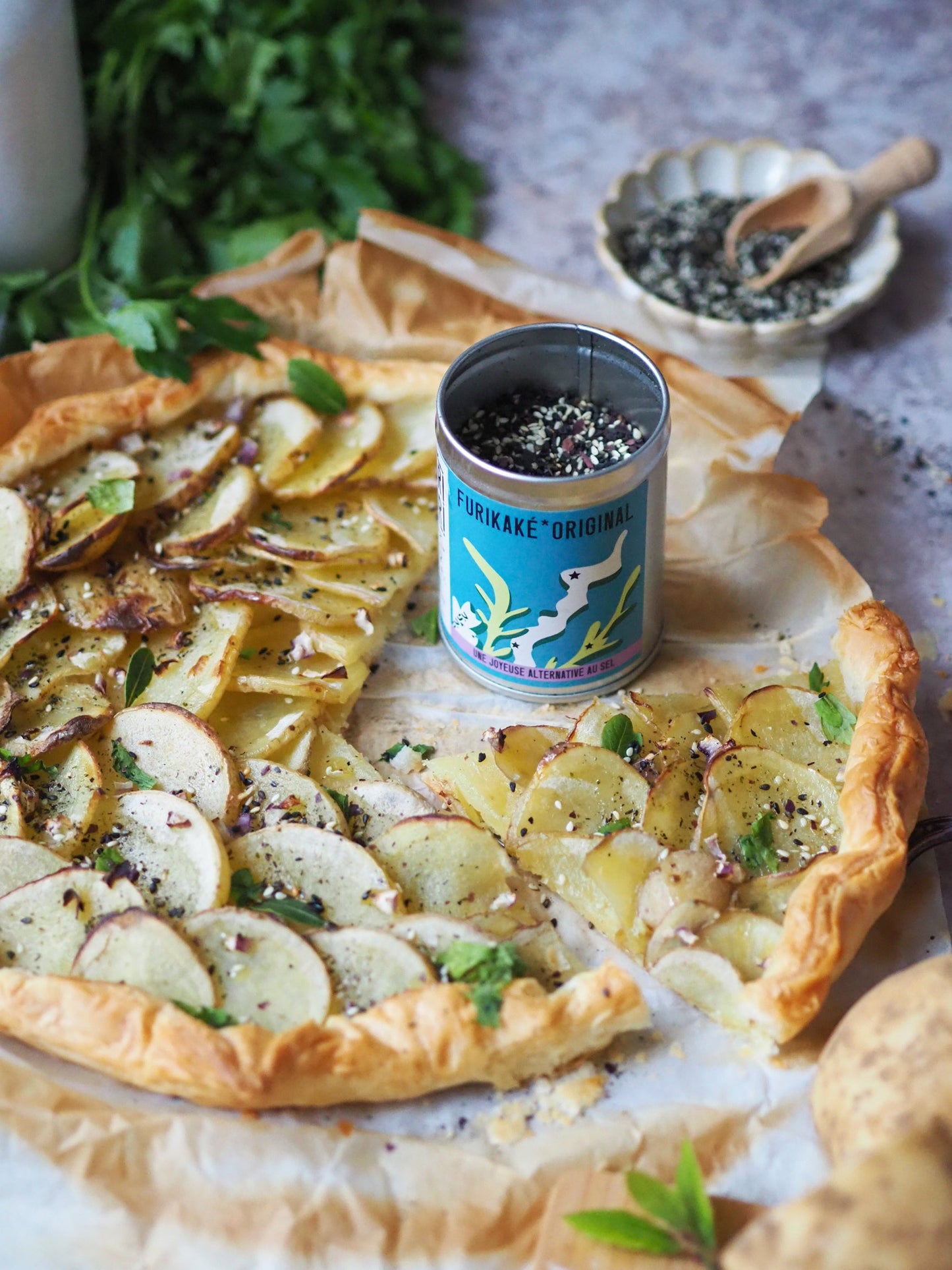 COFFRET 5 POTS À FURI - Alternative au sel - Condiment sésame & algues