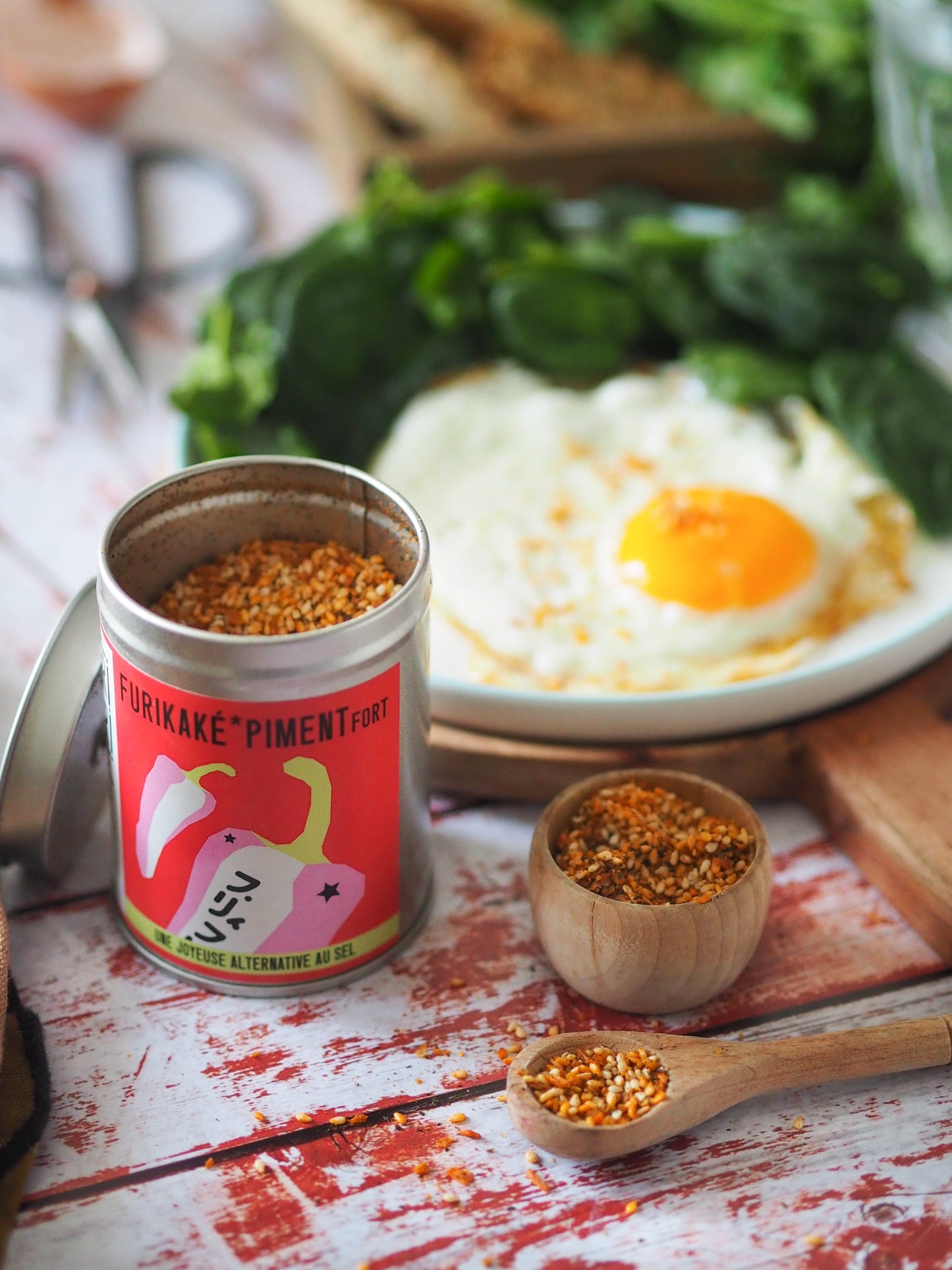 COFFRET 5 POTS À FURI - Alternative au sel - Condiment sésame & algues