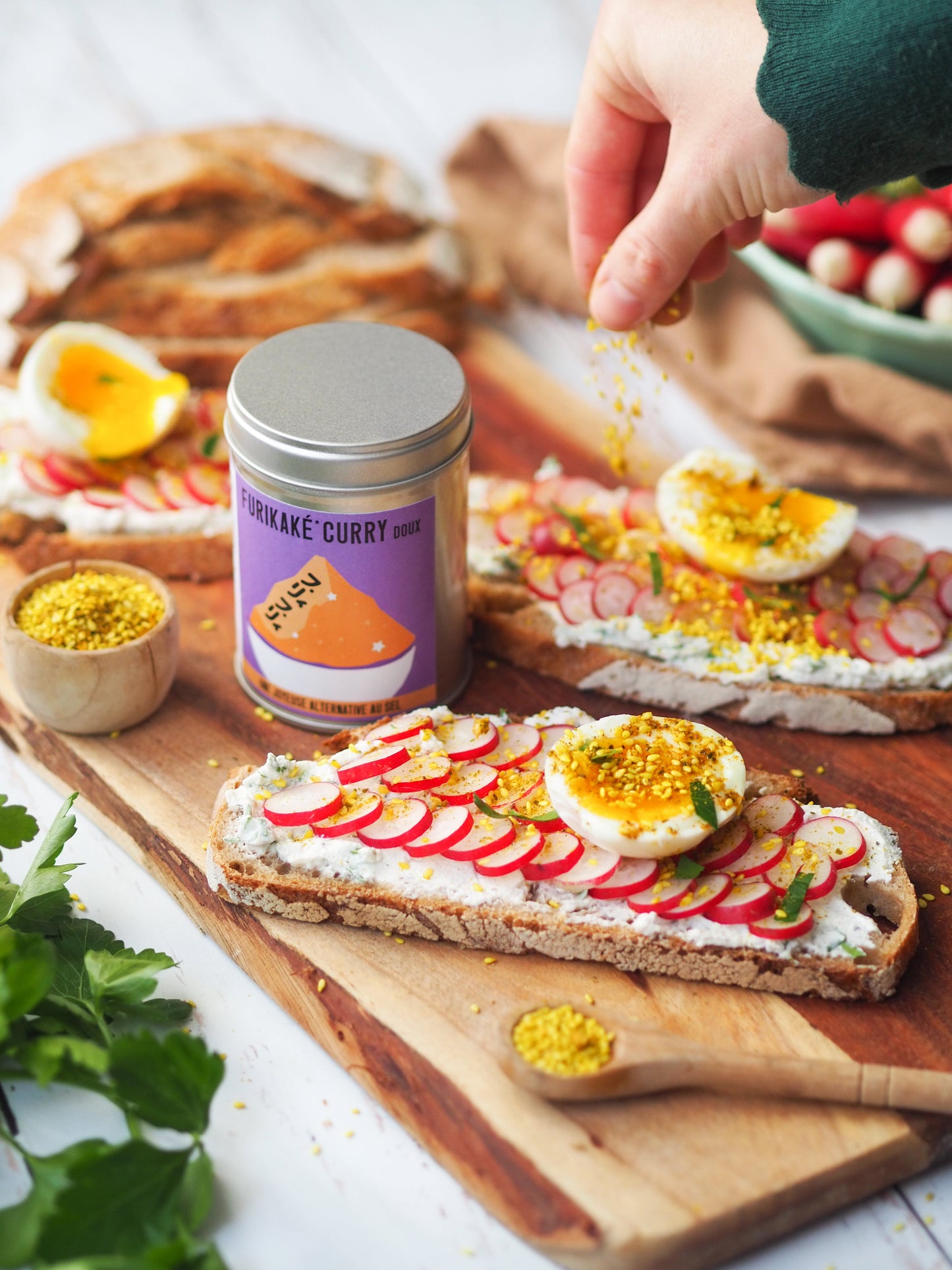 COFFRET 5 POTS À FURI - Alternative au sel - Condiment sésame & algues