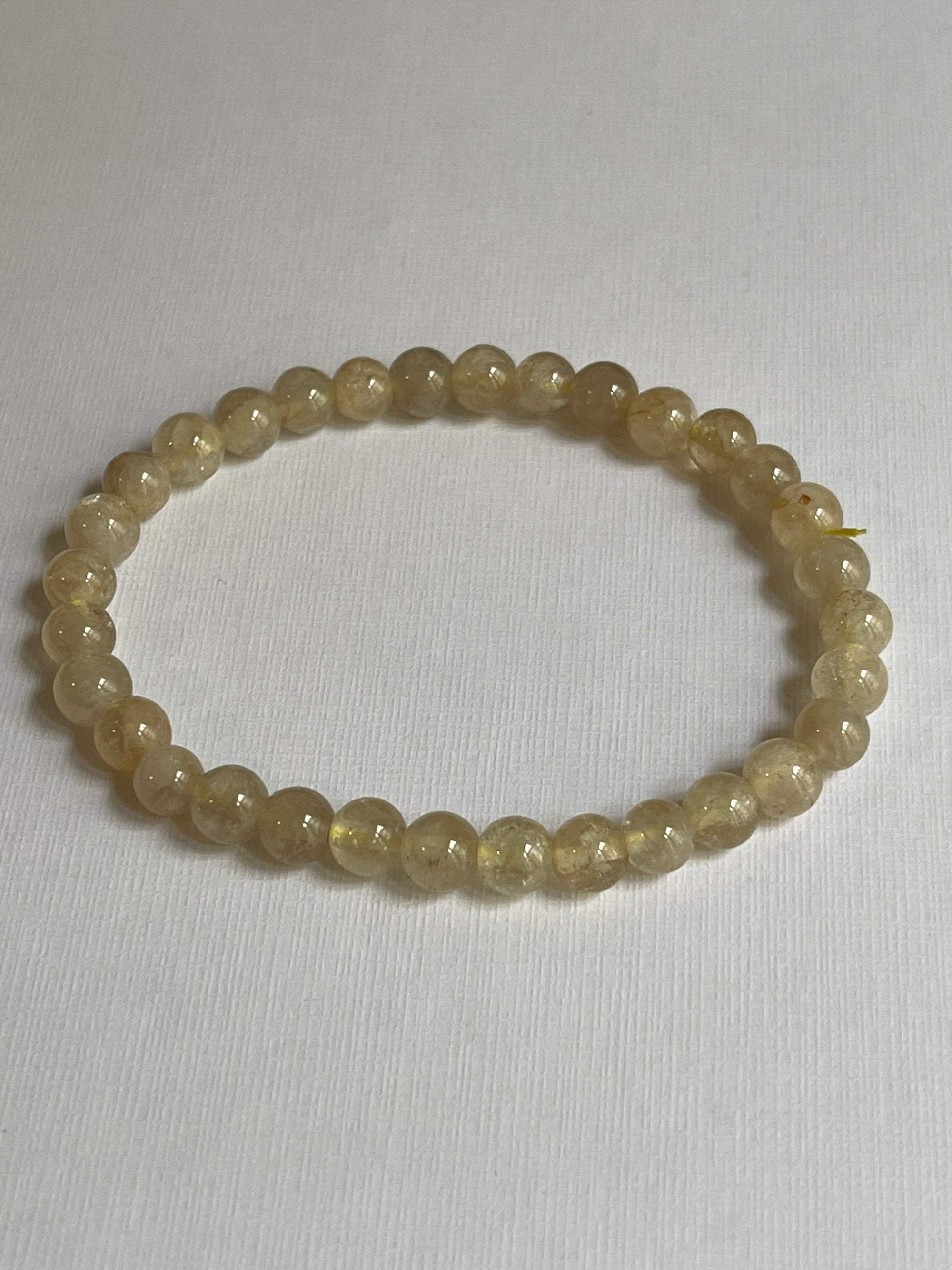 Bracelet Chakra du Plexus Solaire en Citrine - Divine Harmonie