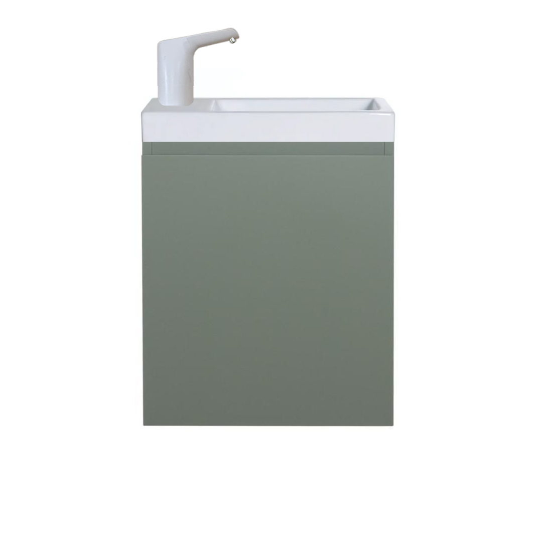 Lavabo Enfant Montessori évolutif 18 mois - 8 ans | Mobile, autonome en eau & sans travaux - VERT