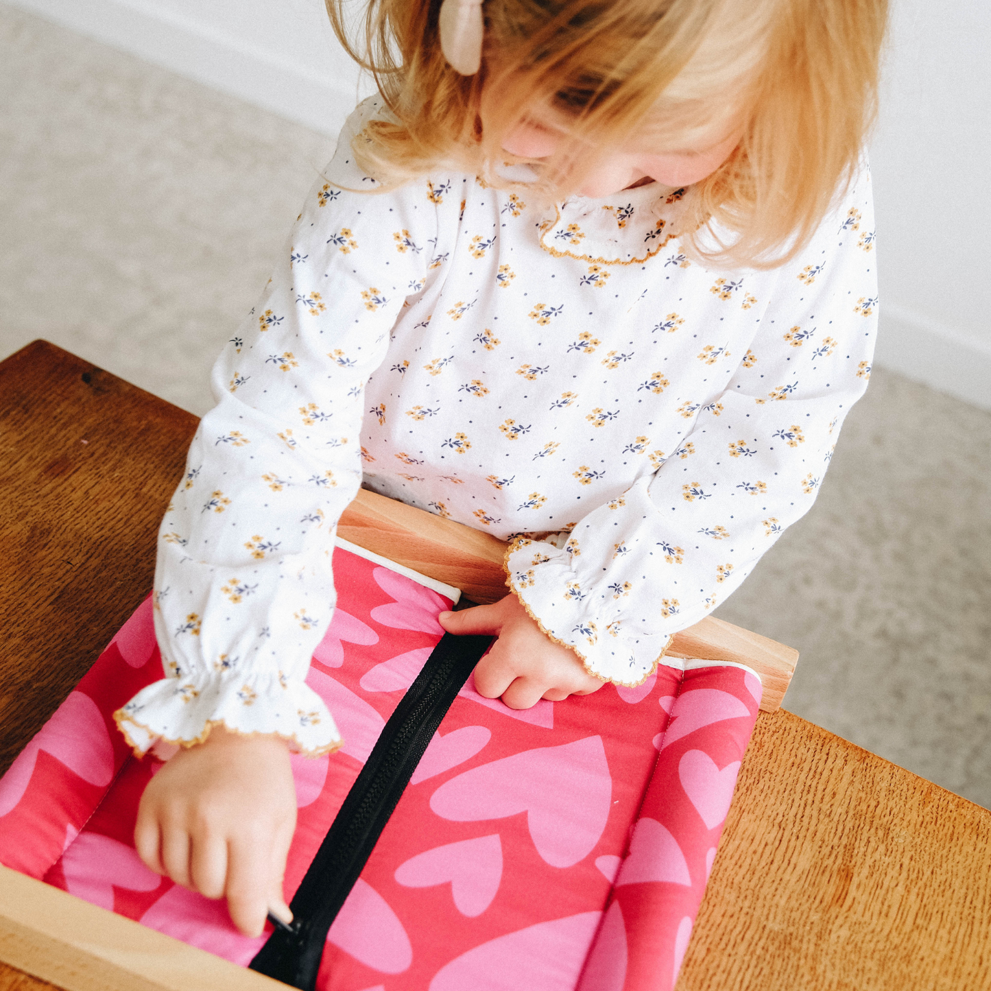 Cadres d'habillage Montessori Upcyclés