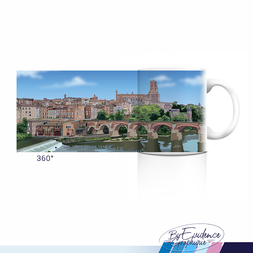 Mug Albi - La cité épiscopale