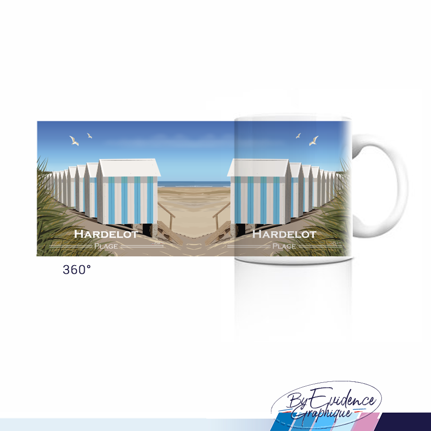Mug Hardelot Plage