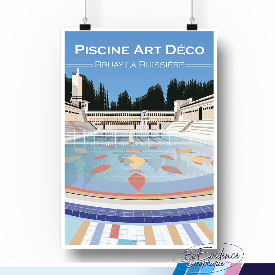 Piscine Art Deco
