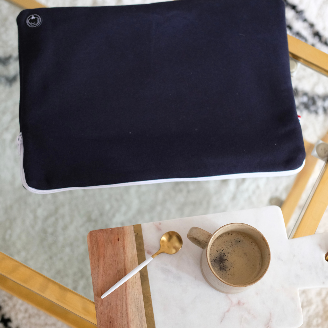 Pochette PC en coton bio | Fabriquée en France