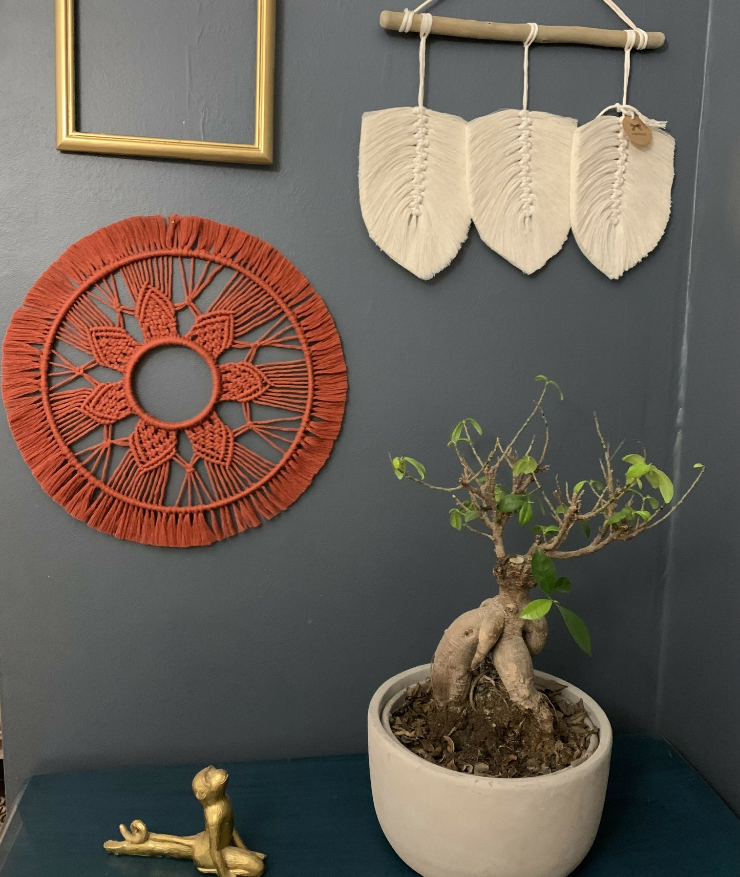 Mandala Terra cota 37cmt.