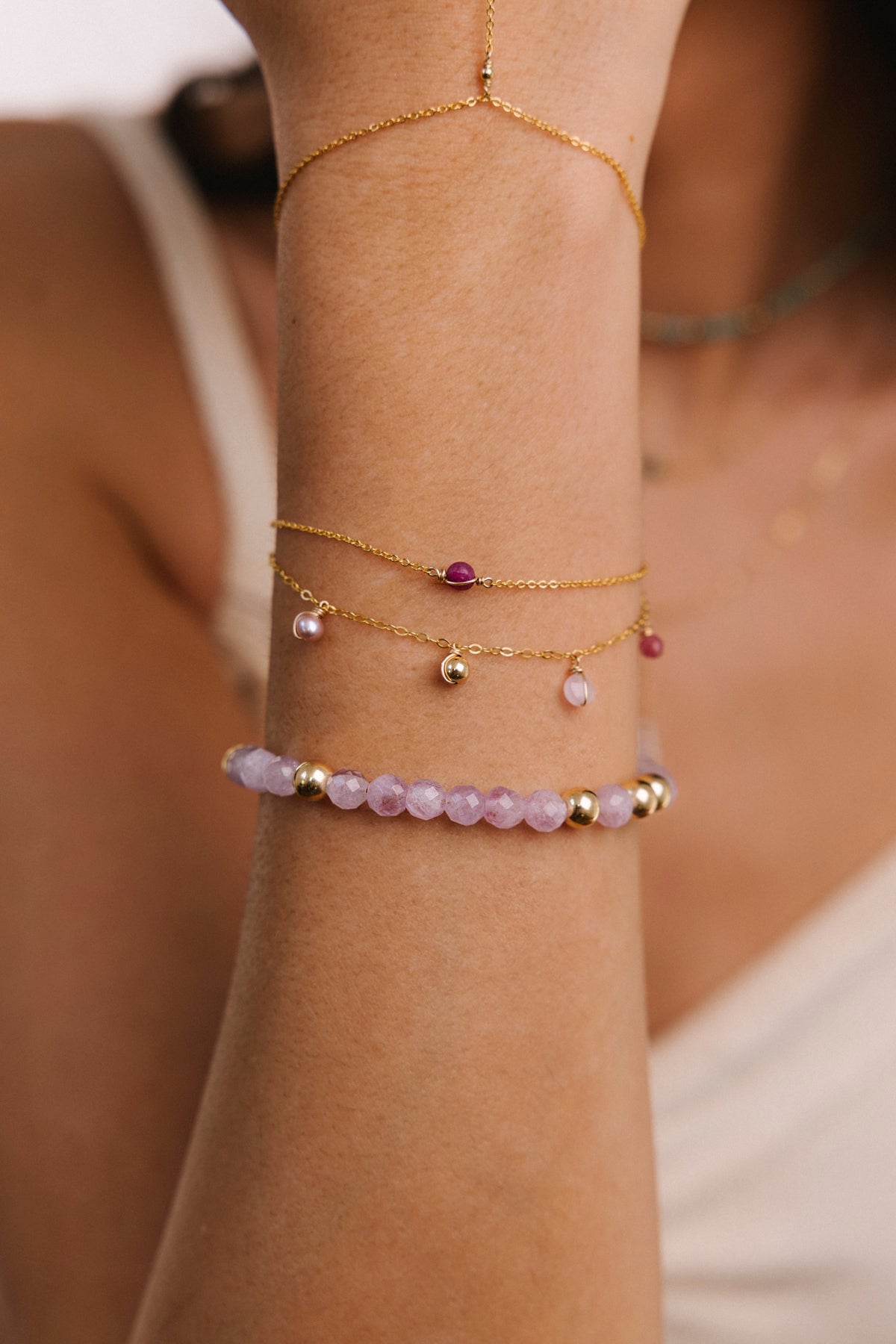 Bracelet Stella - Rubis